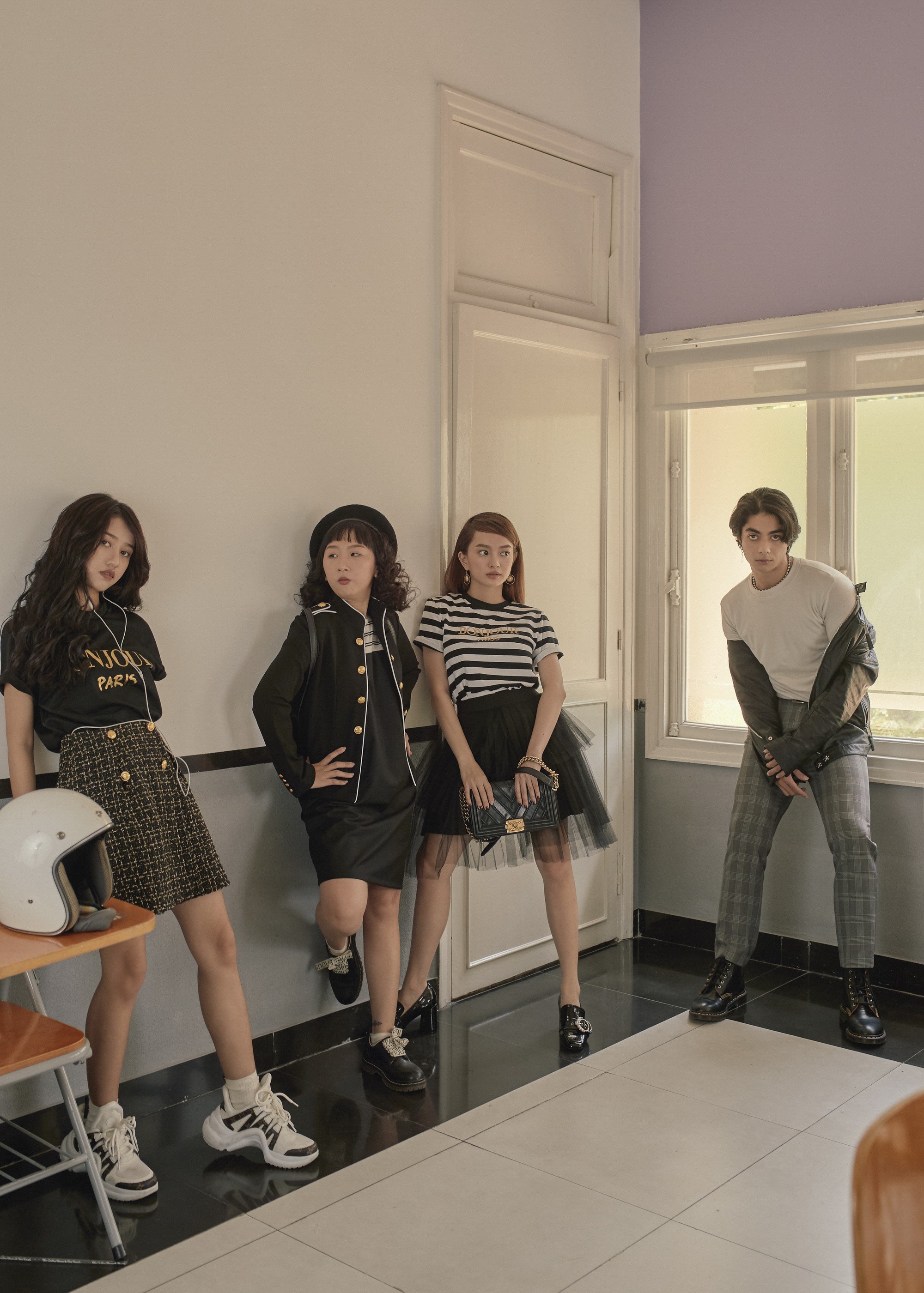 Hồn Papa, Da Con Gái còn chưa nguội, Kaity Nguyễn đã cùng nhóm bạn thân nổi loạn với web drama mới - Ảnh 10. Hồn Papa, Da Con Gái còn chưa nguội, Kaity Nguyễn đã cùng nhóm bạn thân nổi loạn với web drama mới - Ảnh 10.