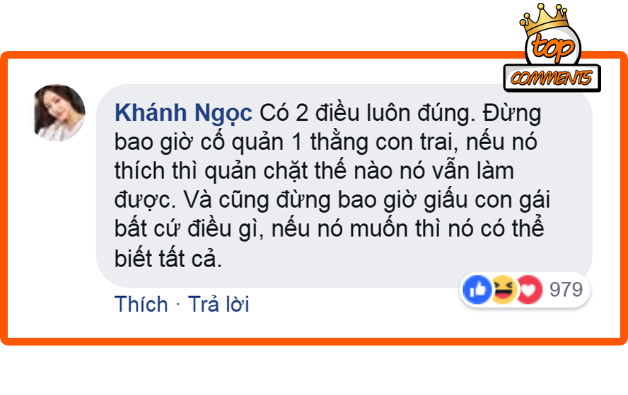 Đừng bao giờ quản thúc con trai và nói dối con gái vì có cố thế nào cũng không được đâu - Ảnh 1. Đừng bao giờ quản thúc con trai và nói dối con gái vì có cố thế nào cũng không được đâu - Ảnh 1.