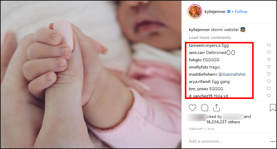 Kylie Jenner bị một quả trứng soán ngôi nhiều Like nhất Instagram, chấp hẳn 2 triệu Like cho tha hồ đuổi - Ảnh 4. Kylie Jenner bị một quả trứng soán ngôi nhiều Like nhất Instagram, chấp hẳn 2 triệu Like cho tha hồ đuổi - Ảnh 4.
