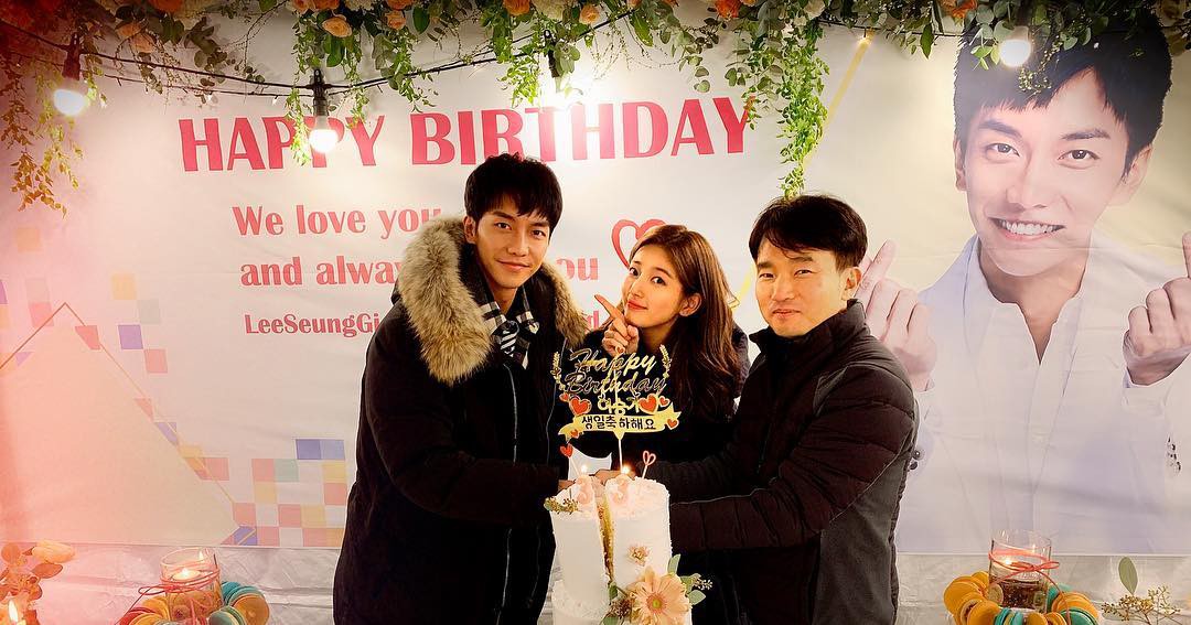 Lee Seung Gi đón sinh nhật tại phim trường bom tấn 500 tỉ, đặc biệt Suzy, Sungjae và dàn sao đình đám góp mặt - Ảnh 4. Lee Seung Gi đón sinh nhật tại phim trường bom tấn 500 tỉ, đặc biệt Suzy, Sungjae và dàn sao đình đám góp mặt - Ảnh 4.