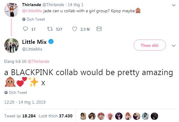 Đẳng cấp của Black Pink: Đến girlgroup đình đám nhất Anh quốc cũng mong muốn được hợp tác! - Ảnh 1.