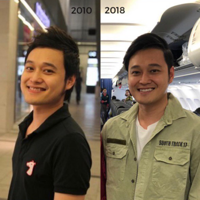 #10yearschallenge hay “Thử thách 10 năm” - trào lưu so sánh ảnh 2009 - 2019 đang gây sốt MXH - Ảnh 3.