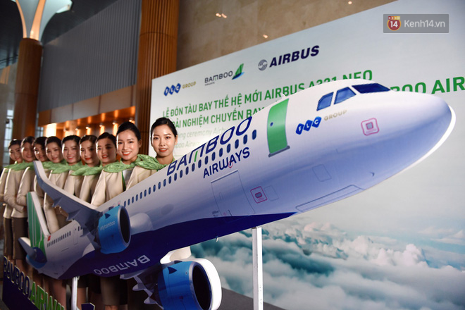 Bamboo Airways đón máy bay thế hệ mới A321neo, chính thức khởi hành chuyến bay thương mại đầu tiên - Ảnh 6. Bamboo Airways đón máy bay thế hệ mới A321neo, chính thức khởi hành chuyến bay thương mại đầu tiên - Ảnh 6.