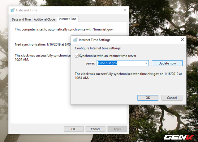 Nguyên nhân và cách khắc phục lỗi thời gian luôn hiển thị sai trên Windows 10 - Ảnh 10.