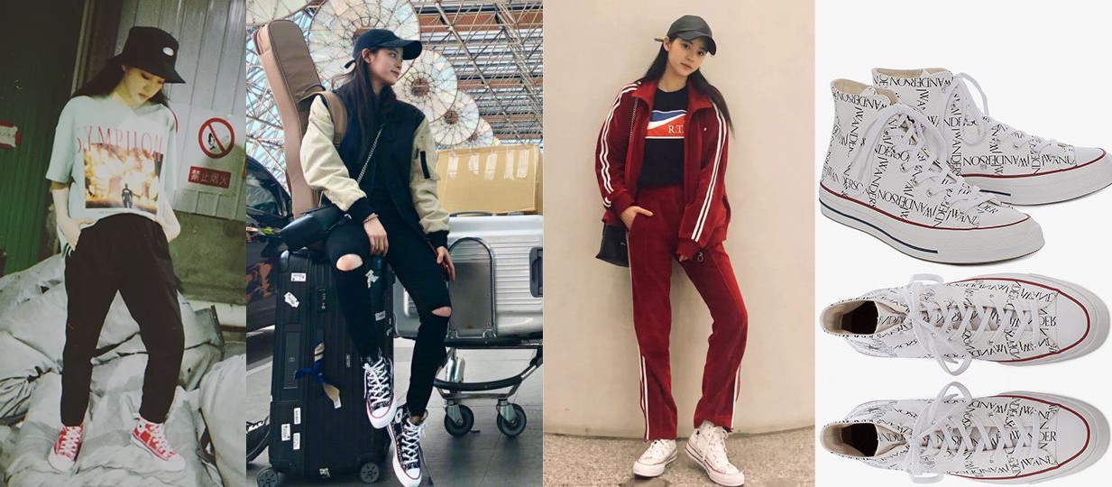 Vẫn biết Âu Dương Na Na giàu nhưng không ngờ cô còn sở hữu tủ sneakers đáng ngưỡng mộ - Ảnh 6.