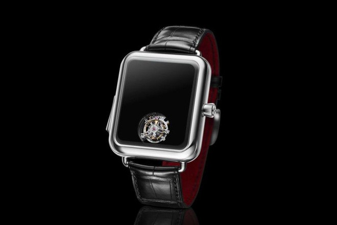 Nhìn qua cứ tưởng Apple Watch nhái nhưng chiếc đồng hồ Thụy Sĩ này có giá hơn 8 tỷ đấy - Ảnh 1.