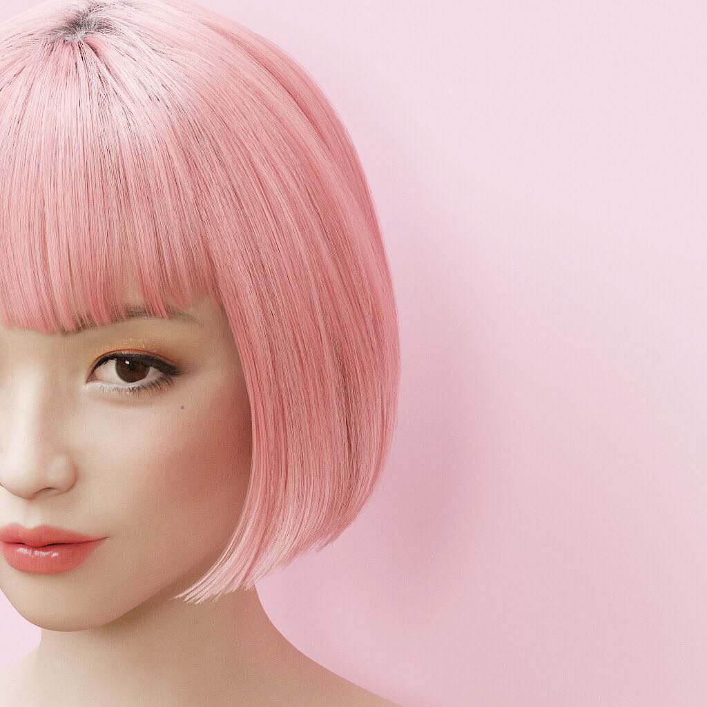 Xinh đẹp và quyến rũ, cô gái tóc hồng mới nổi trên Instagram Nhật hóa ra là người mẫu ảo! - Ảnh 5.