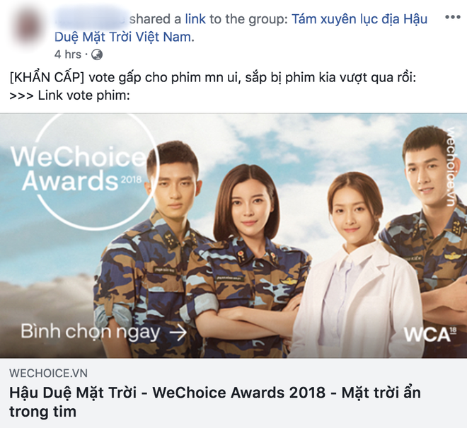 Wechoice Awards 2018: Trước giờ G, lượng fan hùng hậu của Hậu Duệ Mặt Trời cùng hợp lực chiến đấu - Ảnh 6.