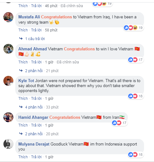 Sau chiến thắng nghẹt thở để giành vé vào tứ kết, CĐV khắp châu Á gửi chúc mừng nồng nhiệt đến đội tuyển Việt Nam - Ảnh 5.