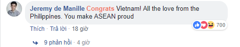 Dân mạng các nước từng chịu thua trước tuyển Việt Nam gửi lời chúc mừng chiến thắng lịch sử - Ảnh 3.