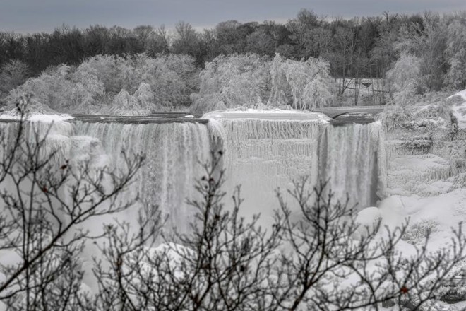 Chùm ảnh: Thác Niagara hóa xứ sở băng giá - Ảnh 6.