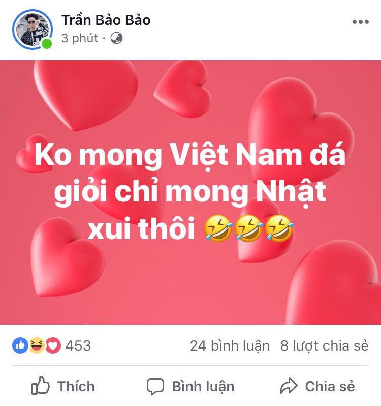 Ngọc Trinh, Ninh Dương Lan Ngọc cùng dàn sao vỡ òa trước trận Việt Nam - Nhật Bản: Một tinh thần rực lửa! - Ảnh 2. Ngọc Trinh, Ninh Dương Lan Ngọc cùng dàn sao vỡ òa trước trận Việt Nam - Nhật Bản: Một tinh thần rực lửa! - Ảnh 2.