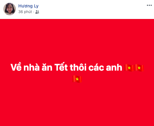 Fan hâm mộ xúc động trước nỗ lực của đội tuyển Việt Nam: Chiến đấu đủ rồi, về nhà ăn Tết thôi các chàng trai! - Ảnh 6.
