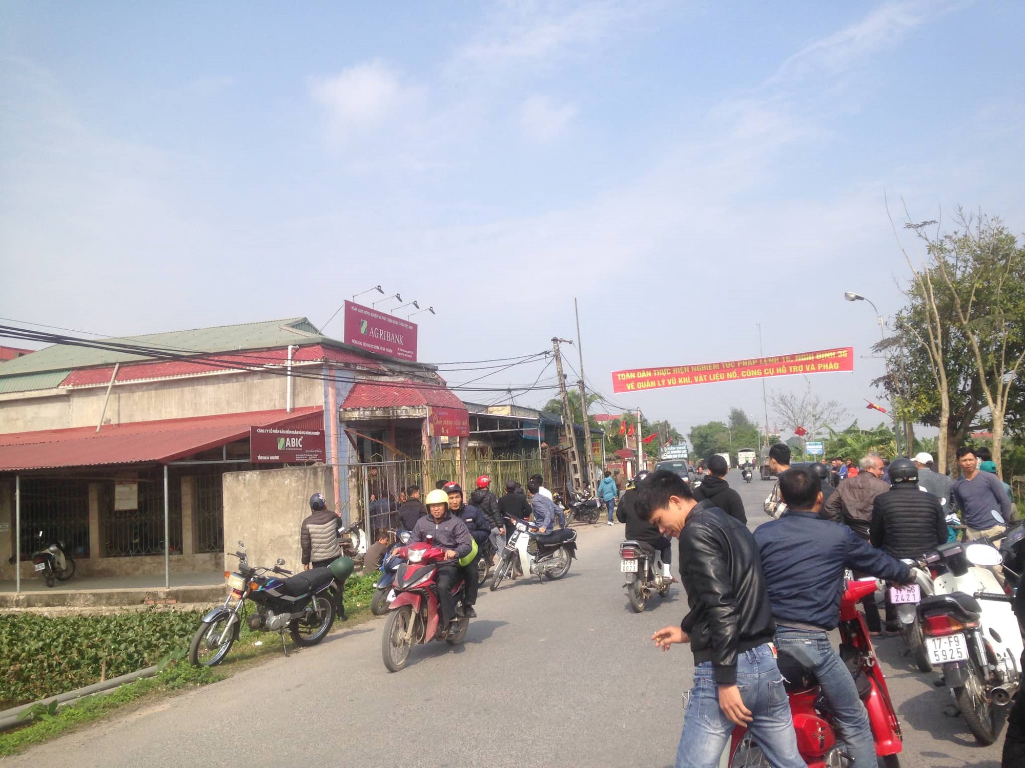 Đối tượng cướp ngân hàng ở Thái Bình đã bị bắt - Ảnh 1. Đối tượng cướp ngân hàng ở Thái Bình đã bị bắt - Ảnh 1.