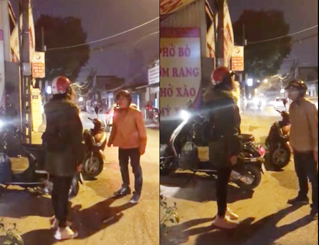 Bắt quả tang vợ c&ugrave;ng trai lạ tr&ecirc;n phố, mặc cặp đ&ocirc;i thanh minh người chồng g&agrave;o l&ecirc;n cay đắng: Con m&agrave;y đang ốm nằm nh&agrave; kia k&igrave;a! - Ảnh 1.