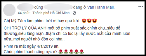 Khán giả suất chiếu đầu tiên Chị Trợ Lý Của Anh khen diễn xuất của Mỹ Tâm nức nở trên MXH - Ảnh 2.