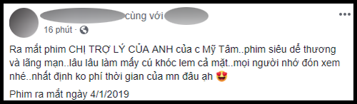 Khán giả suất chiếu đầu tiên Chị Trợ Lý Của Anh khen diễn xuất của Mỹ Tâm nức nở trên MXH - Ảnh 4.