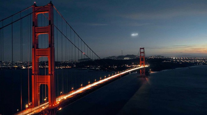 Start-up Nga t&iacute;nh biến bầu trời đ&ecirc;m trở th&agrave;nh biển quảng c&aacute;o khổng lồ cho c&aacute;c nh&atilde;n h&agrave;ng - Ảnh 1.