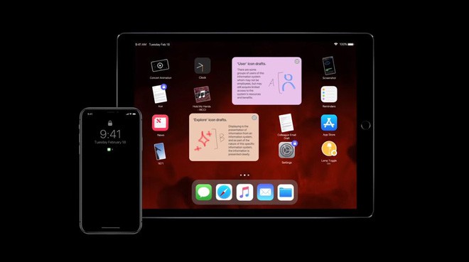 iOS 13 sẽ chất thế này đây: Dark Mode huyền bí, giao diện hoàn toàn mới cho iPad - Ảnh 2.