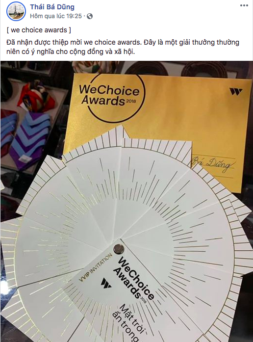 Dàn sao Vbiz thi nhau khoe chiếc vé độc của Gala Wechoice Awards 2018: Xấp giấy nhỏ bỗng hoá mặt trời! - Ảnh 12.