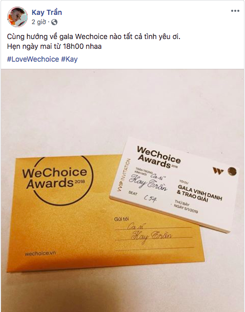 Dàn sao Vbiz thi nhau khoe chiếc vé độc của Gala Wechoice Awards 2018: Xấp giấy nhỏ bỗng hoá mặt trời! - Ảnh 7.