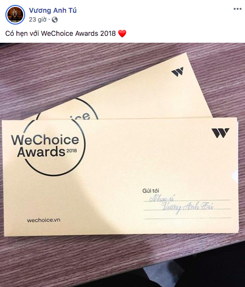 Dàn sao Vbiz thi nhau khoe chiếc vé độc của Gala Wechoice Awards 2018: Xấp giấy nhỏ bỗng hoá mặt trời! - Ảnh 8.