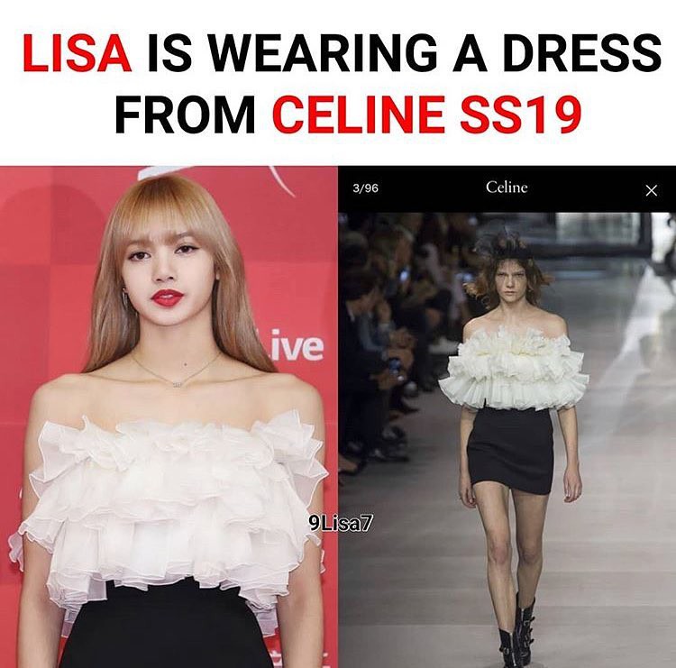 Lần đầu tiên được mặc đồ hở vai đi thảm đỏ, Lisa (Black Pink) gần như chiếm hết spotlight của các chị em còn lại - Ảnh 5. Lần đầu tiên được mặc đồ hở vai đi thảm đỏ, Lisa (Black Pink) gần như chiếm hết spotlight của các chị em còn lại - Ảnh 5.