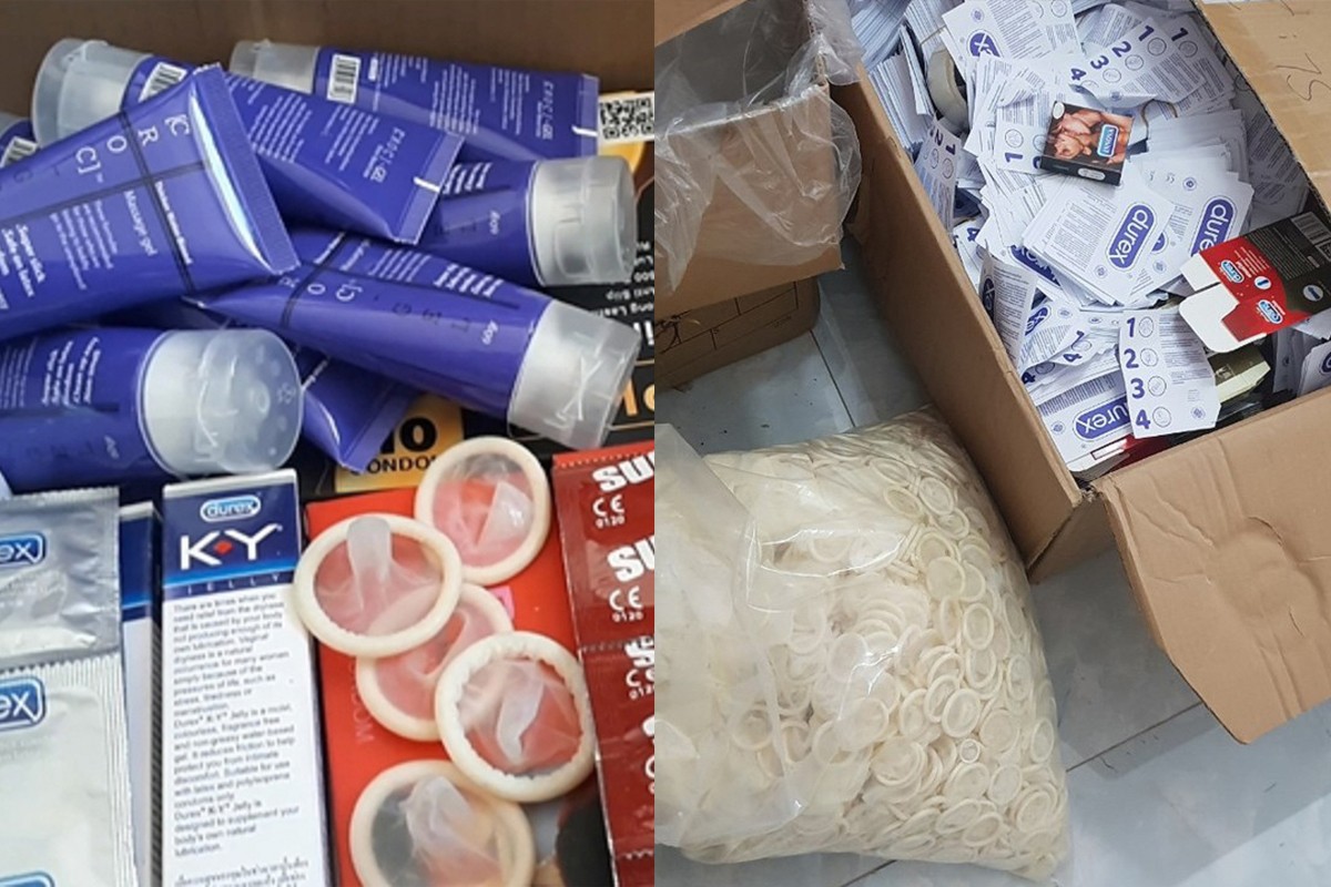 Rùng mình công nghệ sản xuất bao cao su, gel bôi trơn bằng nguyên liệu dỏm ở chợ tử thần - Ảnh 1. Rùng mình công nghệ sản xuất bao cao su, gel bôi trơn bằng nguyên liệu dỏm ở chợ tử thần - Ảnh 1.
