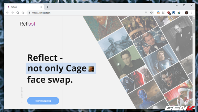Ghép mặt như cao thủ Photoshop trong vài giây với dịch vụ miễn phí Reflect - Ảnh 2.