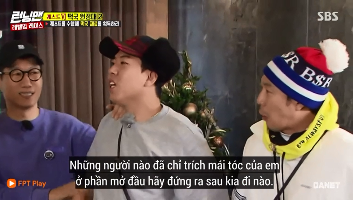 Running Man: Chê tóc mới của Yang Se Chan, Yoo Jae Suk & Kim Jong Kook nhận luôn cái kết đắng! - Ảnh 6. Running Man: Chê tóc mới của Yang Se Chan, Yoo Jae Suk & Kim Jong Kook nhận luôn cái kết đắng! - Ảnh 6.