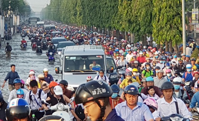 Thông báo hỏa tốc: Học sinh mầm non, tiểu học ở Cần Thơ được nghỉ học vì triều cường - Ảnh 3.