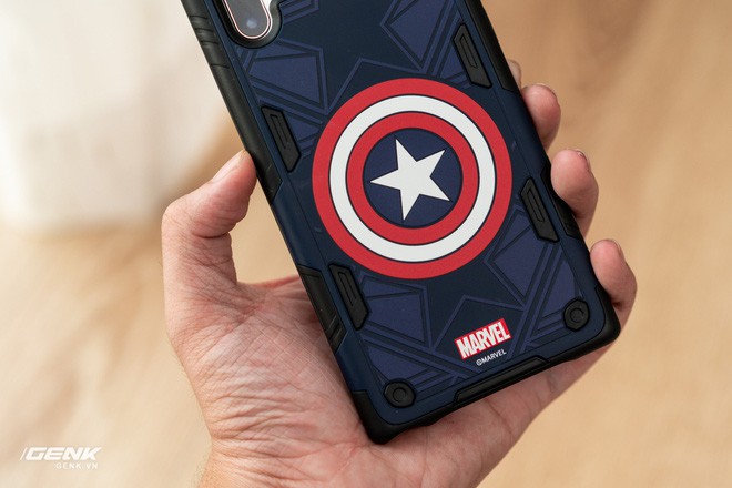 Đánh giá ốp lưng siêu anh hùng Marvel cho Galaxy Note 10+: Thiết kế siêu độc, tặng màn hình khoá xịn không đụng hàng - Ảnh 10.