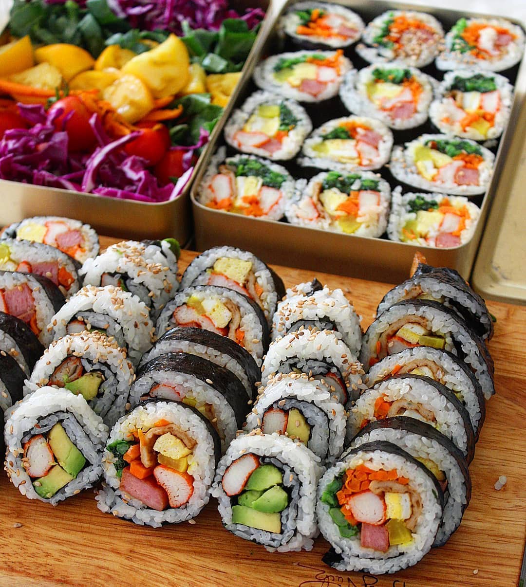 Đố bạn biết sushi và kimbap có gì khác nhau: Ngoài xuất xứ từ 2 quốc gia, điểm đặc trưng này mới là quyết định! - Ảnh 5.