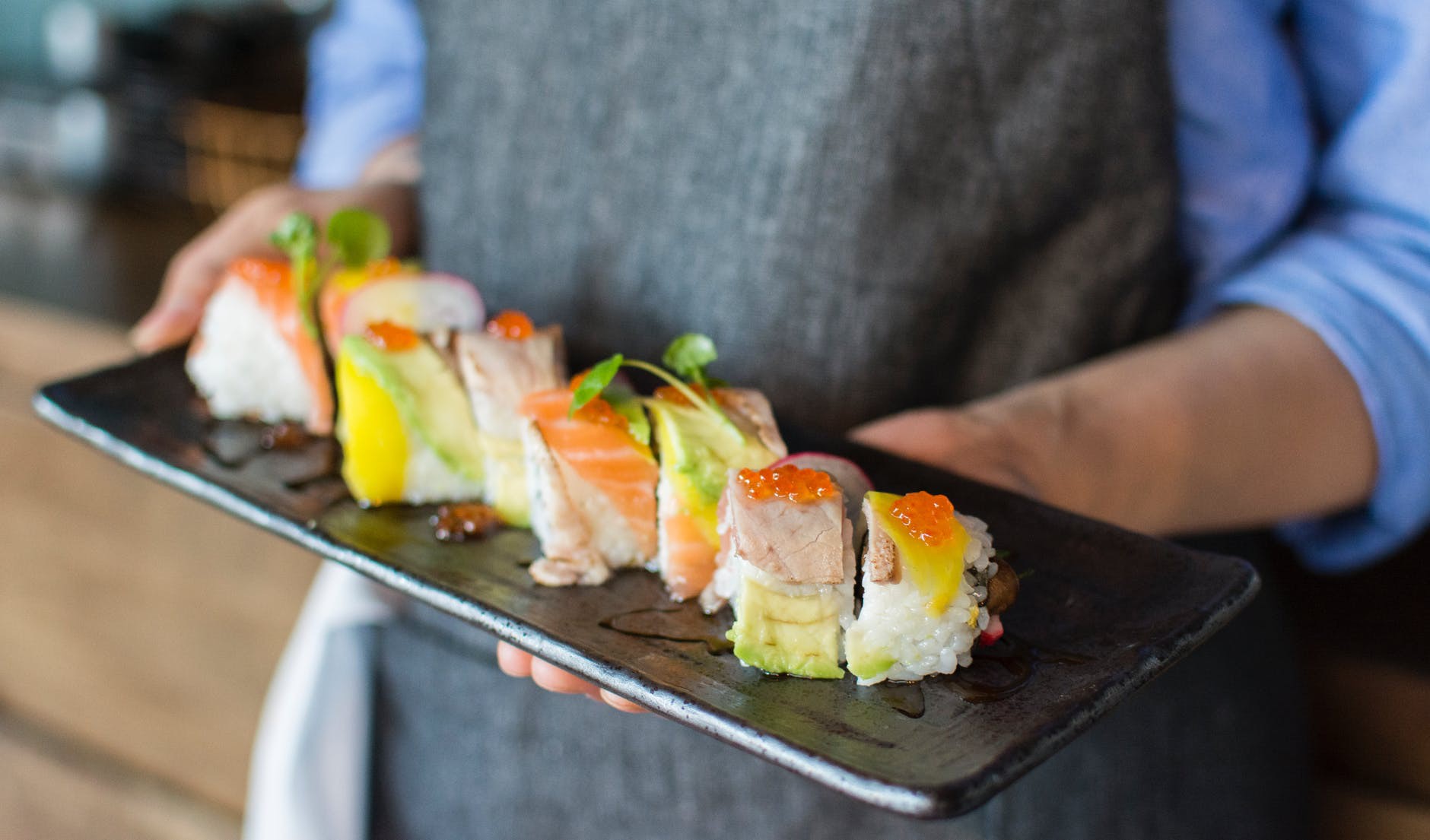 Đố bạn biết sushi và kimbap có gì khác nhau: Ngoài xuất xứ từ 2 quốc gia, điểm đặc trưng này mới là quyết định! - Ảnh 12.