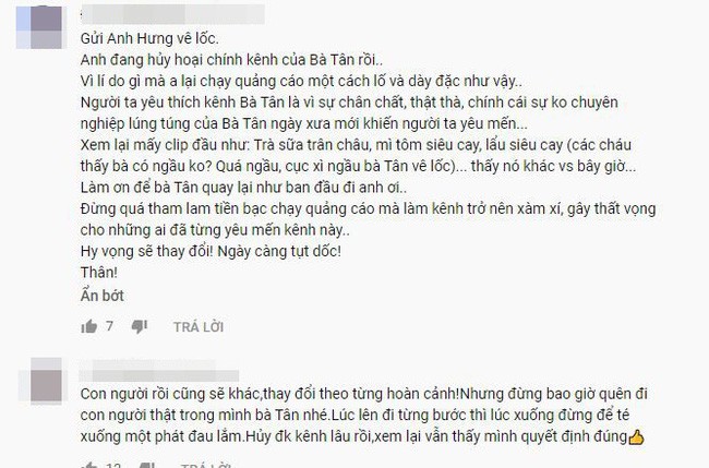 Bà Tân Vlog lại bị tố gian dối: có khán giả còn gửi cả tâm thư chỉ trích vì nấu món cháo cho trẻ em theo cách khó hiểu - Ảnh 6.