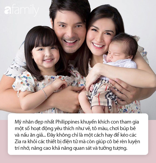 Mỹ nhân đẹp nhất Philippines - Marian Rivera tiết lộ Zia từng nghiện iPad và tuyệt chiêu đơn giản để con rời mắt khỏi màn hình - Ảnh 7.