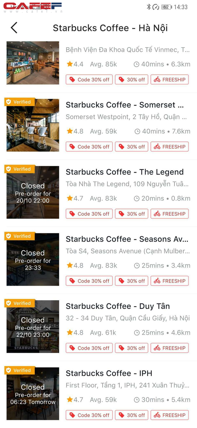 Sau chi nhánh Hà Đông, Starbucks tiếp tục đóng cửa thêm loạt cửa hàng ở Hà Nội vì ô nhiễm nguồn nước - Ảnh 3.