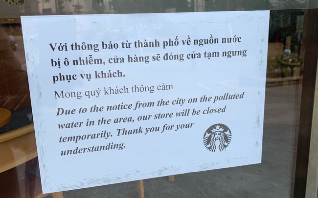 Sau chi nhánh Hà Đông, Starbucks tiếp tục đóng cửa thêm loạt cửa hàng ở Hà Nội vì ô nhiễm nguồn nước - Ảnh 4.