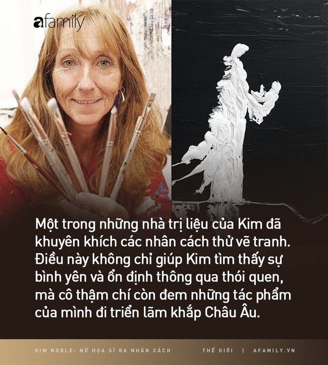 Kim Noble: Nữ họa sĩ có hơn 100 bản ngã và 14 phong cách hội hoạ từ các nhân cách khác nhau cùng chung một nỗi đau quá khứ - Ảnh 6.