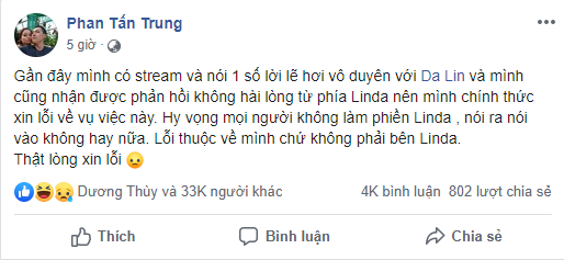 Cà khịa sai người, Thầy giáo Ba phải công khai xin lỗi hotgirl chuyển giới Linda - Ảnh 3.