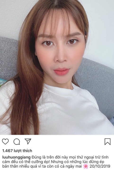Không khoe quà cáp ngày 20/10, Lưu Hương Giang lại gây hoang mang với chia sẻ đầy ẩn ý hậu ồn ào ly hôn Hồ Hoài Anh - Ảnh 1.