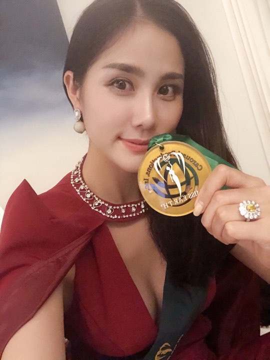 Biến hoá độc đáo, Hoàng Hạnh mang về huy chương vàng phần thi bikini tại Hoa hậu Trái đất - Ảnh 4.