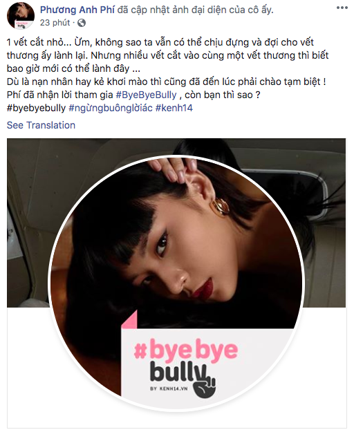#ByeByeBully: Châu Bùi, Quang Đại, Khánh Vy và rất nhiều bạn trẻ đã lên tiếng chống lại sát thủ mạng, còn bạn thì sao? - Ảnh 18.