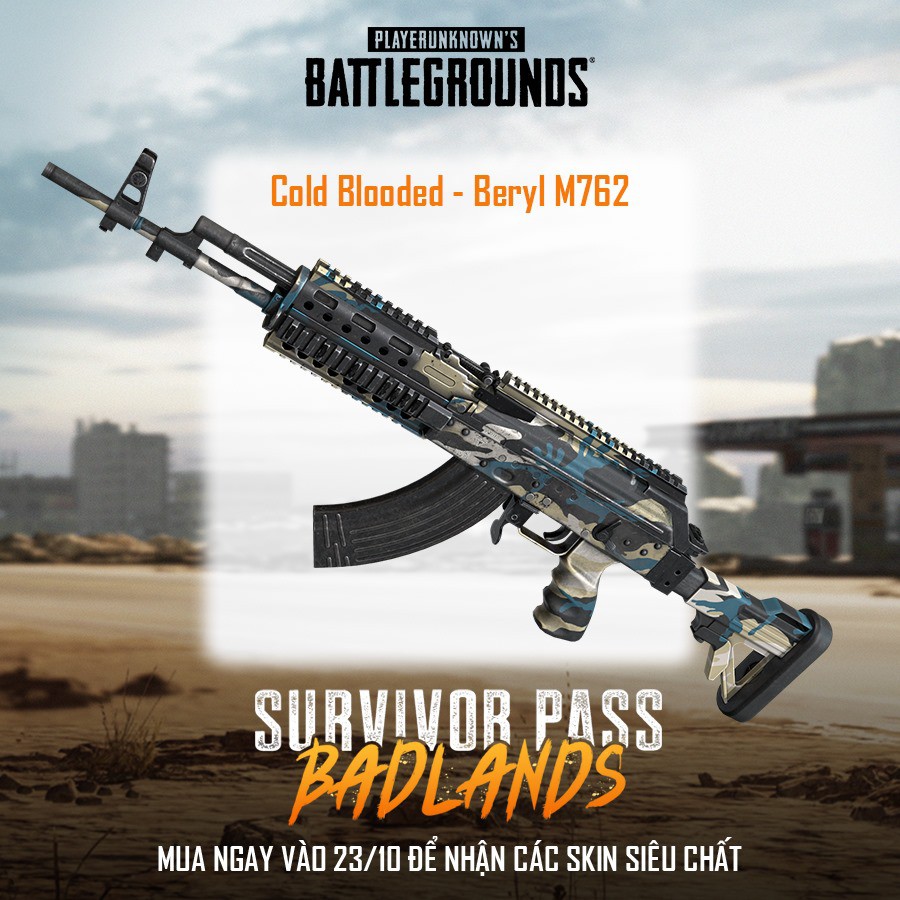 PUBG: Ngắm nhìn dàn skin vũ khí siêu xịn trong Survivor Pass 5, đẹp đến