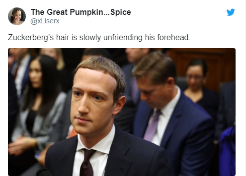 Chỉ vì kiểu tóc bát úp quý tộc, Mark Zuckerberg bị cà khịa ngay tại hội nghị và chế ảnh không hồi kết trên Internet - Ảnh 6.