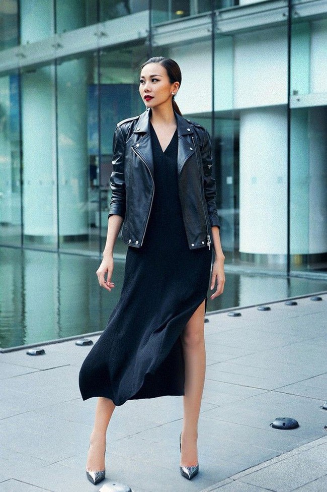 Những lần diện đồ all black của c&aacute;c người đẹp Việt - H&agrave;n: Từ thần th&aacute;i, nhan sắc đến mix đồ đều đẹp xuất sắc - Ảnh 10.