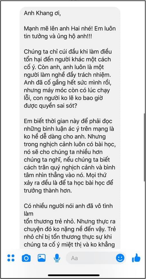 Bị dân mạng tấn công sau sự cố đọc nhầm kết quả The Voice Kids, MC Nguyên Khang tiếp tục lên tiếng - Ảnh 3.