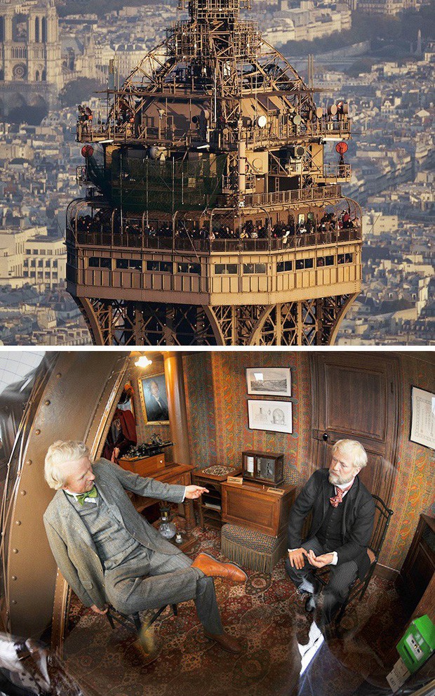 Tưởng chỉ để sống ảo, giữa tháp Eiffel còn có cả nhà hàng và bí ẩn nhất là căn hộ khổng lồ nằm trên đỉnh - Ảnh 13.