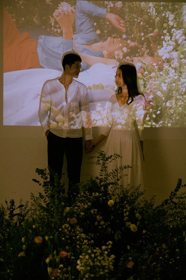 Hai cựu thí sinh Vietnams Next Top Model tung ảnh cưới đẹp không thua gì phim ngôn tình - Ảnh 1.