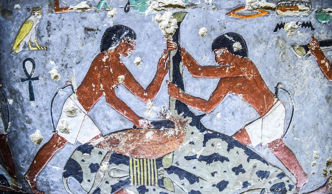 Hình ảnh tuyệt đẹp bên trong lăng mộ cổ 4.000 năm tuổi của Ai Cập - Ảnh 1.